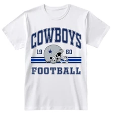 Dallas Cowboys Football Vintage Retro Graphic Tee Unisex T-Shirt