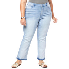 DG2 Diane Gilman New Stretch Shadow-Wash Ankle Jean, Chambary, 22WT