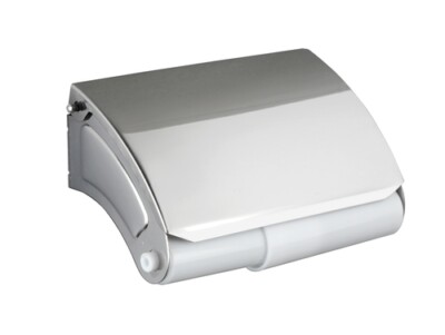 Basic toilettenpapierhalter glänzend Basic 14,00 cm 7,50 cm Schrauben, Dübel