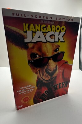 Kangaroo Jack - DVD - (2003, Full-Screen, Orange Snap Case) - Good Condition