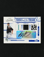 2005 Playoff Absolute Brad Penny Tools of the Trade Auto Swatch /30 Sick Patch