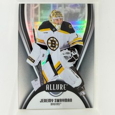 2025-26 Allure Black Rainbow #62 Jeremy Swayman Boston Bruins