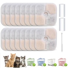 20er-Pack - Katzenbrunnen Filter-Ersatzfilter für Catit PIXI Trinkbrunnen 2,5L