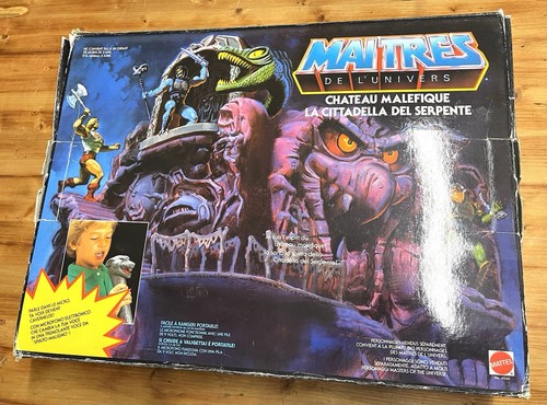 Snake Mountain Originale Scatola Europea Motu Masters Of The Universe Vintage