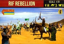 Strelets Models 1/72 ARAB RIF REBELLION Figure Set