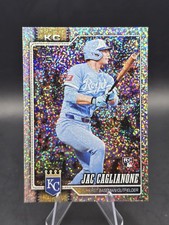 2026 Topps Series 1 Celebration Jac Caglianone #138 Confetti Parallel RC, Royals