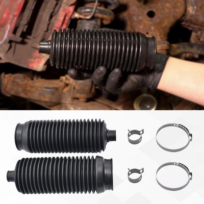 2X Rack & Pinion Inner Tie Rod Boots Clamps For Toyota Sequoia Tundra 2000-2006