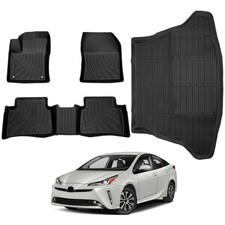 Floor Mats  Cargo Liner Set for 2016-2022 Toyota Prius Not for Prius Prime ...