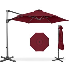 Best Choice Products 360 Rotating Cantilever Offset Umbrella - 10ft