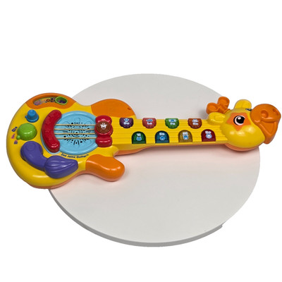 VTech Zoo Jamz Giraffe Guitar 20'' Toddler Learning Toy Lights Music Sounds