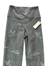 New NWT ANTHROPOLOGIE Daily Practice Gray Legging Yoga Athletic Size Women's XS