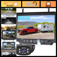 HD 1080P RV Backup Camera System with 7" Monitor - Furrion Mount Compatible