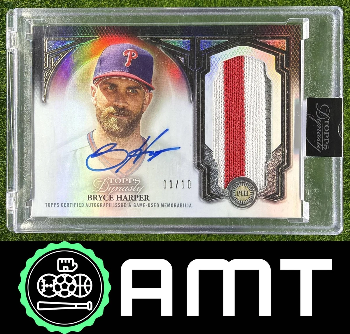 Topps Bryce Harper Baseball Autographed Sports Trading Cards 