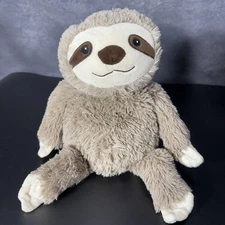 Warmies Sloth Plush Weighted Heatable Stuffed Animal Microwave 10” Heat Cuddle