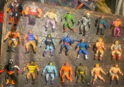 1980’S Vintage He-man Action Figures Collection