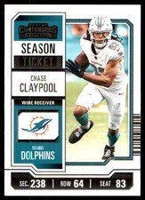 Chase Claypool 2023 Panini Contenders #17 Dolphins NFL READ FREE SHIPPING