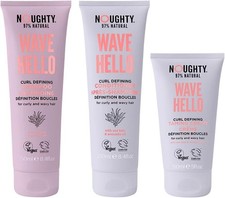 Noughty 97% Natural Wave Hello Set Curl Defining Shampoo 250ml, Conditioner 250