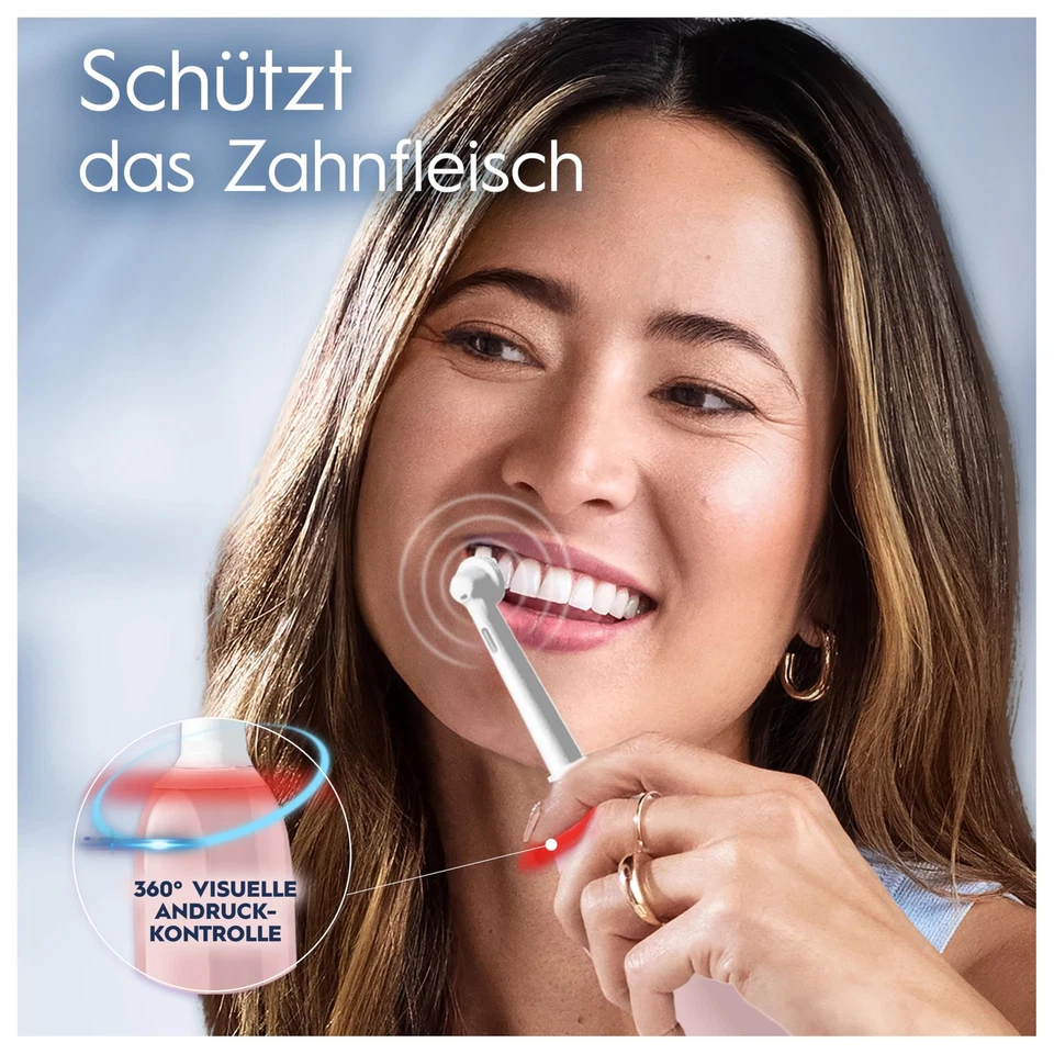 Oral-B Pro Series 3 3900 Schwarz/Pink Elektrische Zahnbürste Zahnreinigung  - Bild 3 von 4