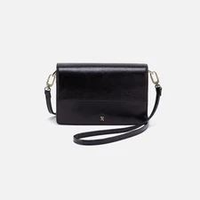 Hobo Intl - Jill Phone Crossbody - Black Leather - VI-32535BLK - NWT - $158