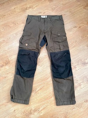 Fjallraven Men s Vidda Pro Cargo Pants G1000 Regular Fit Mid Waist Size 33-34