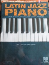 PIANO JAZZ LATIN LE GUIDE COMPLET AVEC AUDIO - HAL - Très bon état