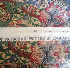 Morris & Co Golden Lily Minor new vintage fabric 3.2 yards Sanderson