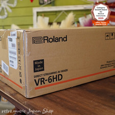 Roland VR-6HD Direct Streaming AV Mixer 6-HDMI Video Switcher 28-Ch Audio JP New