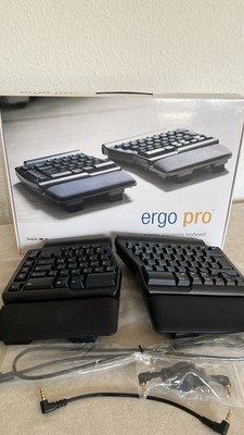 Matias Ergo Pro Keyboard USB Wired German Layout QWERTZ, Quiet-Click Switches
