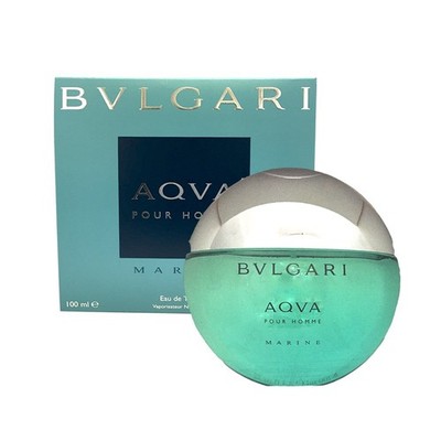 Bvlgari AQVA Pour Homme Marine Eau de Toilette 3.4 oz 100 ml New in Sealed Box