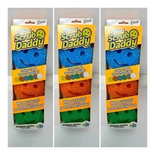 3 Pack Scrub Daddy Colors Scratch Free 9 Sponges Total