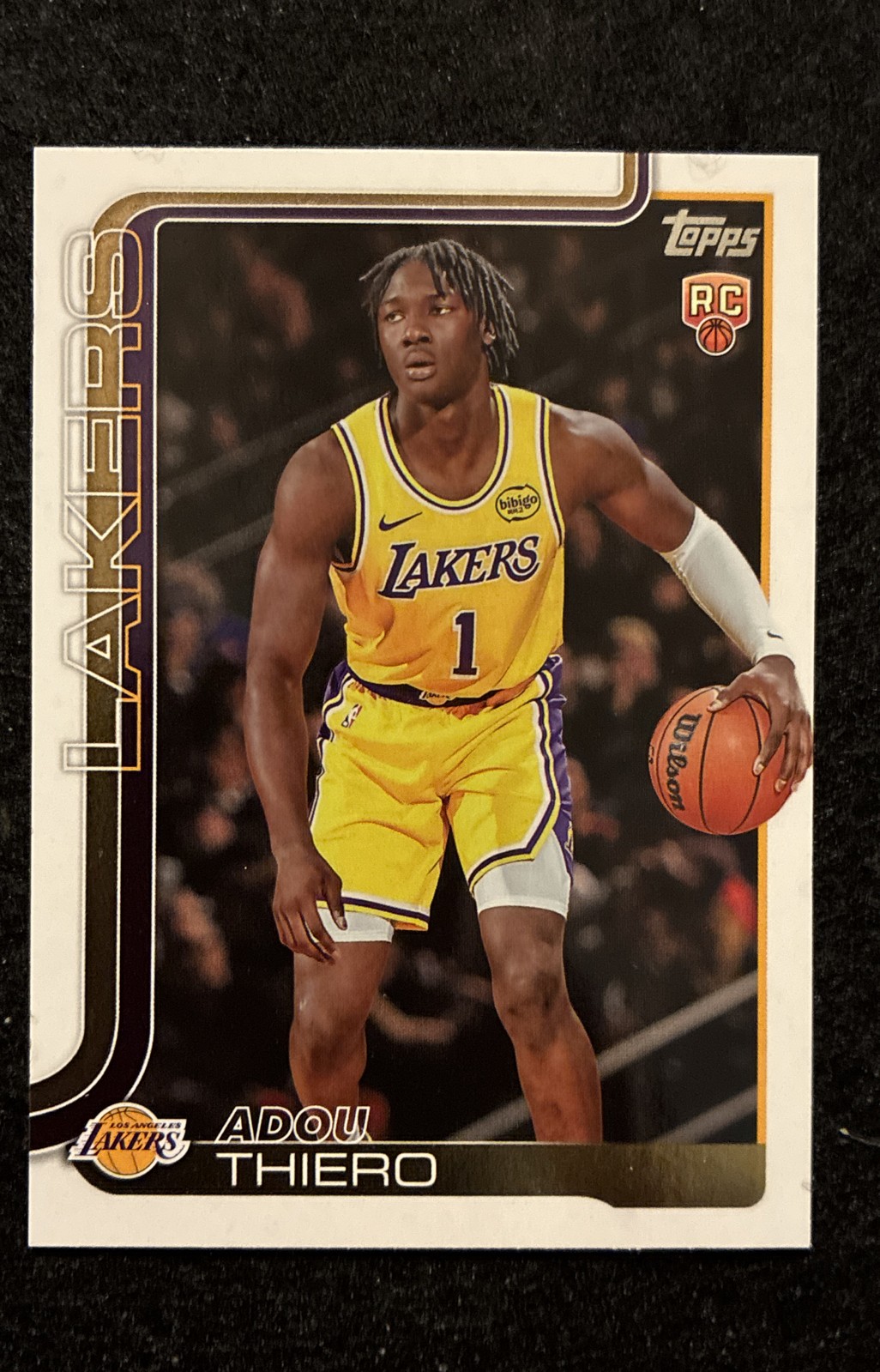 2025-26 Topps - Adou Thiero #236 (RC)