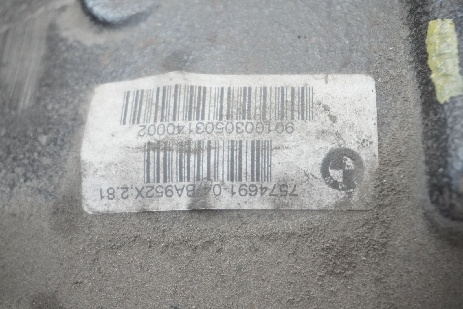 Rear Axle Differential Gear Carrier Assembly 33107574692 Rolls Royce Ghost 10-14