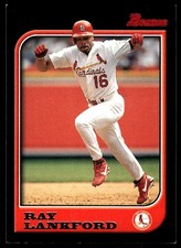 Ray Lankford 1997 Bowman #33 Cardinals MLB READ FREE SHIPPING AutographDen
