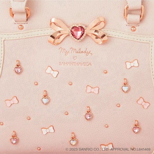 Samantha Vega My Melody Sanrio Flutter Bag Pink Shoulder Strap Size Small - Picture 3 of 7