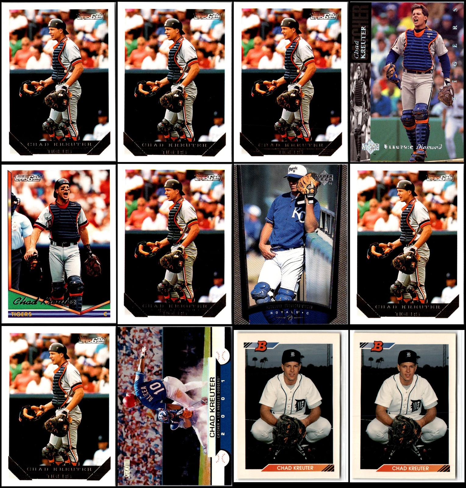 Chad Kreuter (15) Card Lot - GOING, GOING… ALMOST GONE! DON’T WAIT!