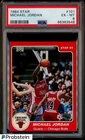 1984 Star Basketball #101 Michael Jordan Chicago Bulls RC Rookie HOF PSA 6 EX-MT