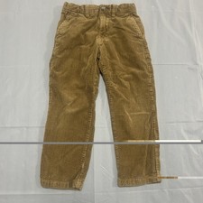 Polo Ralph Lauren Kids Corduroy Chino Pants Size 4 Brown Preppy