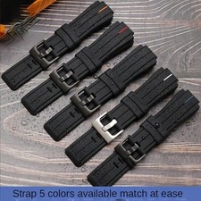 16mm Watchband Strap For Casio G-SHOCK Series 5608 GST-B200 Silicone Rubber