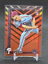 2025 Topps Update HALLOWEEN FOIL Max Lazar ROOKIE #US194 - Philadelphia Phillies