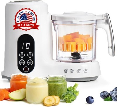 Máquina para hacer alimentos para bebés,Licuadora,vaporera,trituradora,molinillo