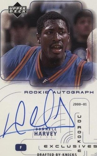 Donnell Harvey 2000 Fleer Focus 189 RC, SN3499 Rookie | eBay