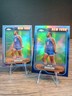 2024 Topps Chrome - Jalen Brunson #47 - Blue Basketball Refractor + Refractor 