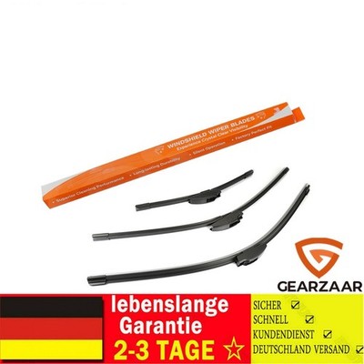 windshield wiper set rear wiper blade für Mercedes A-Class Windscreen Schwarz