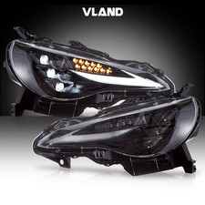 VLAND LED Projector Headlights For 2012-20 Toyota GT86/Subaru BR/FRS w/Animation