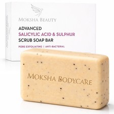 Sulphur Soap for Acne - Best Antibacterial Soap For Mites, Scabies, Anti-Blemish