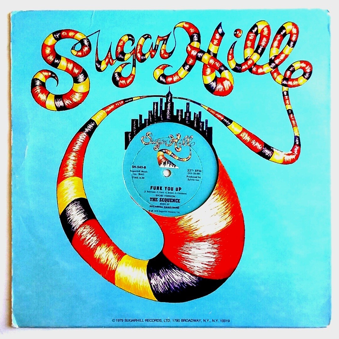 Sequence Funk You Up Vinyl 1979 Sugar Hill Gang Funk Hip-Hop Angie