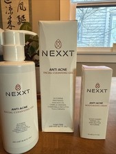 Nexxt Miami Anti Acne Facial Cleansing Gel  Cream Clears  Prevent Blemishes