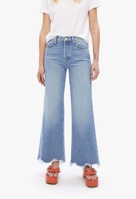 MOTHER The Tomcat Roller Chew Wide Jean Look Before You Leap Wash 26 NWT $258