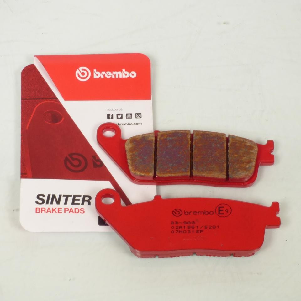 Plaquette de frein avant Brembo moto Triumph Thunderbird 900 pièces de rechange 378