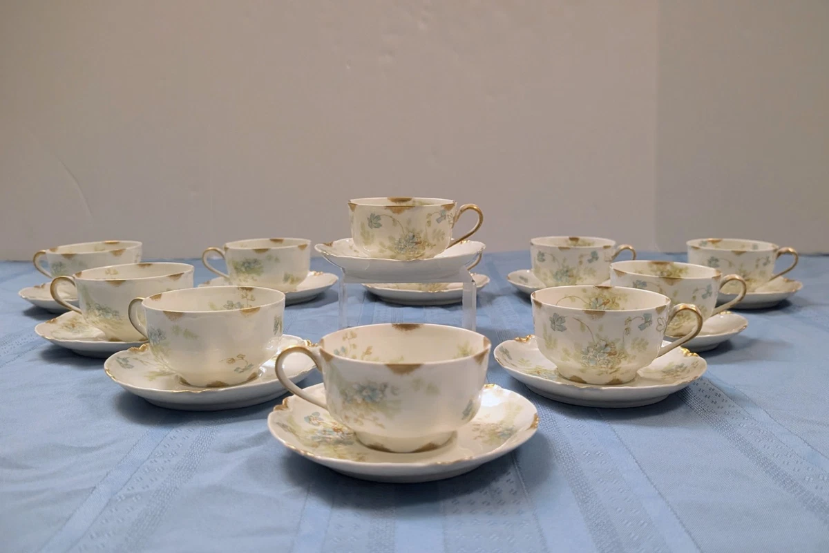 1900-1940 古董陶瓷咖啡杯碟套装| eBay